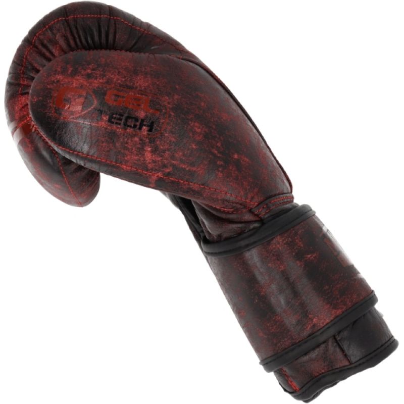 MASTERS FIGHT EQUIPMENT MASTERS RBT-MAROON Leather Boxing Gloves kesztyű 01348-12