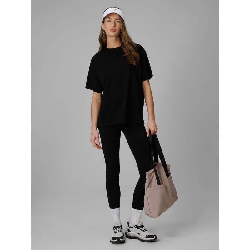 4F Women's loose plain T-shirt póló
