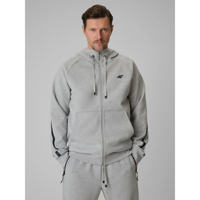 4F Men's regular hooded sweatshirt pulóver