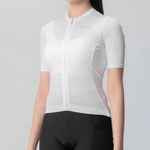 Rockbros 15210007010 TVI M women's cycling jersey - white m \ biały póló 15210007003-211667