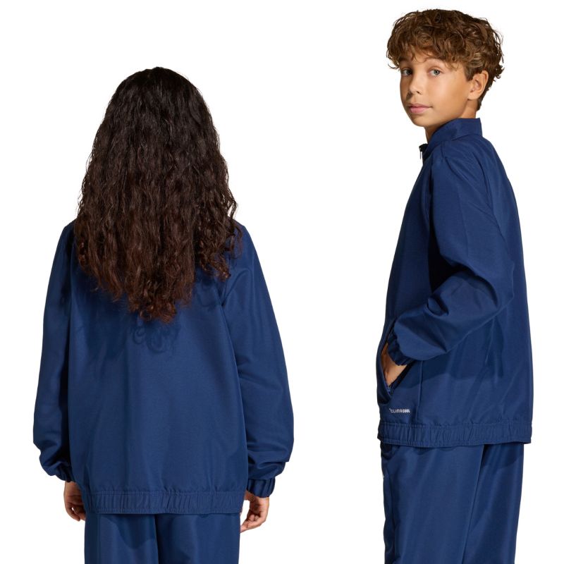 Adidas Entrada 26 Presentation Kids’ Track Jacket Navy sötétkék gyerek pulóver JZ6615