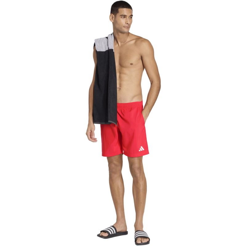 Adidas Men's Ess 8IN swim shorts piros ruházat KG1660