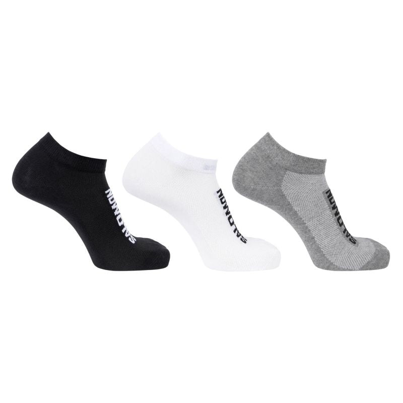 Salomon Everyday Lite Low 3-Pack Black/White/Frost Gray 42 / 44 kiegészítő LC2912200