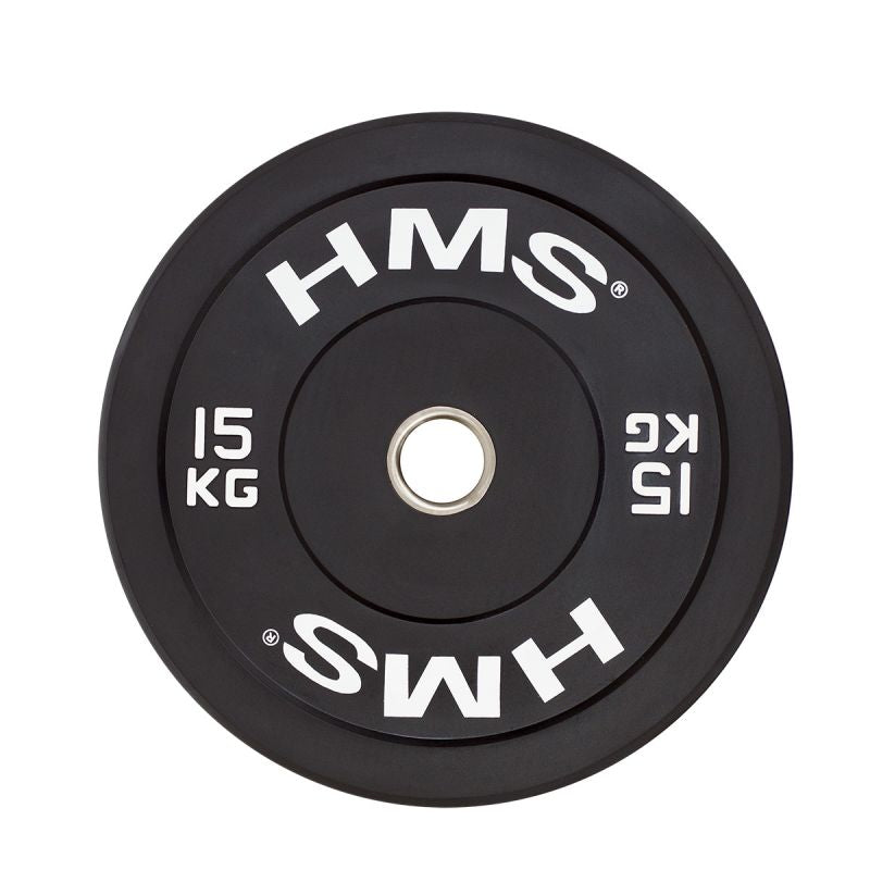 HMS BLACK BUMPER Olympic Plate 15 kg BBR15 fekete kiegészítő 17-61-017