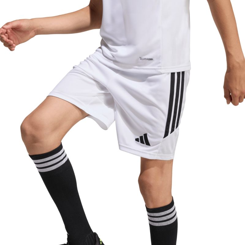 adidas Tiro 26 League kids' white and black KA8811 104cm short