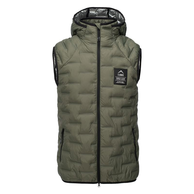 Elbrus quilted vest Huel Vest Primaloft zöld vests