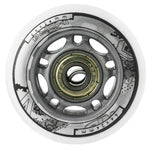 PU 64x24 82A WHITE (4 pcs.) + ABEC-7 (8 pcs.) NILS EXTREME SET