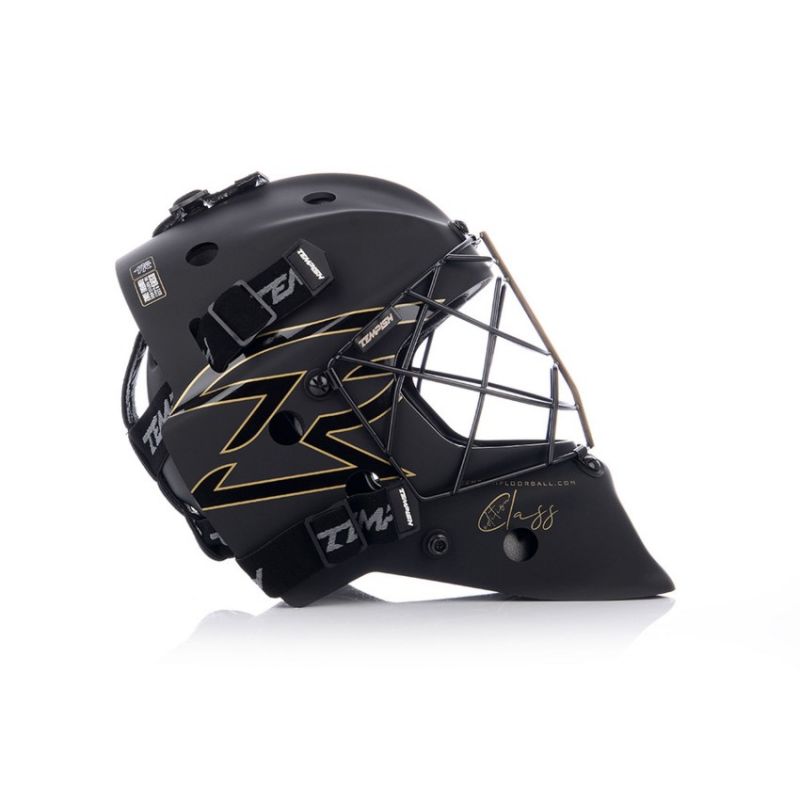 Tempish gate mask. floorball Class czarny masks, protectors and knee pads