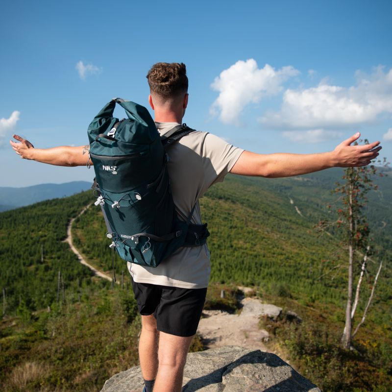 Nc1938 Green Kjolen Tourist Backpack 40l Nils Camp zöld hátizsák