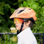 Rockbros Kids Cycling Glasses, Polarized, UV Protection, Children's - Gray szary glasses, training equipment