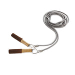 Body Sculpture BK 203 Jump Rope with Wooden Handles szürke edzőfelszerelés BK203