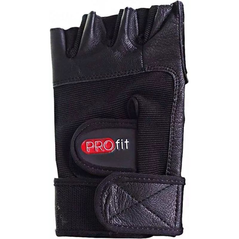 PROfit Pro Bodybuilding Gloves Black 1615 Kesztyű