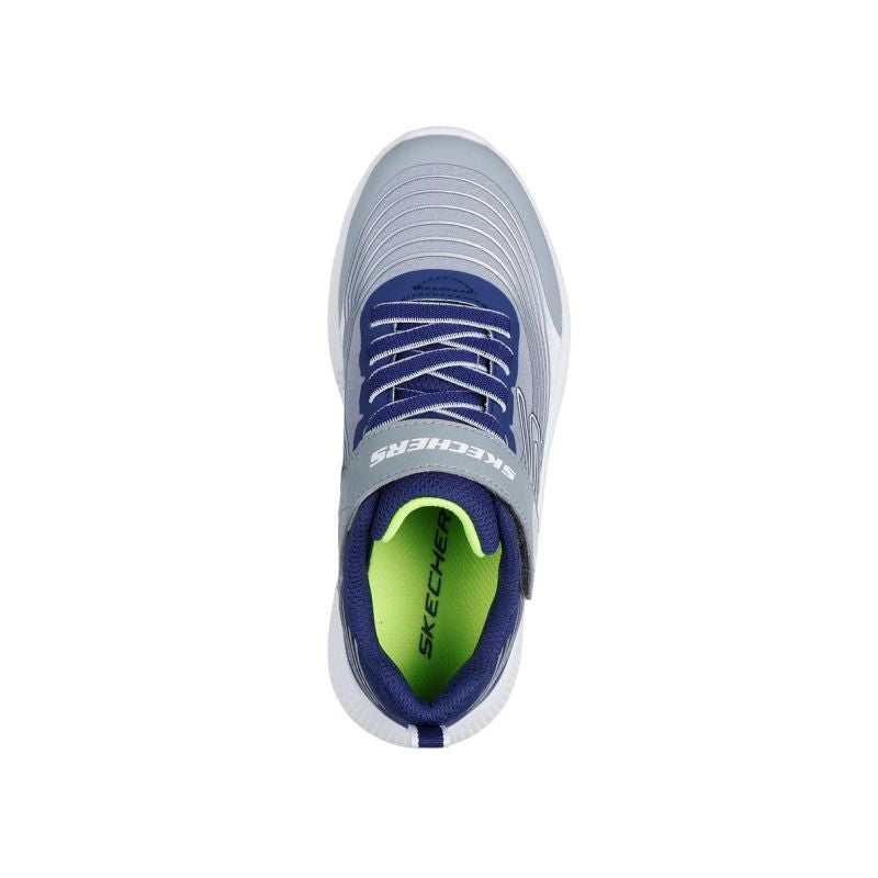 Skechers Microspec Advance 403926L-NVLG Navy/Light Gray szürke utcai cipő