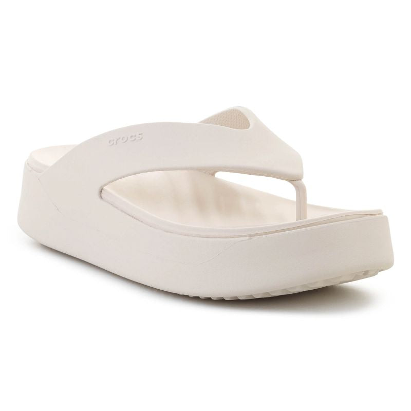 Crocs Gataway Platform Flip Stucco