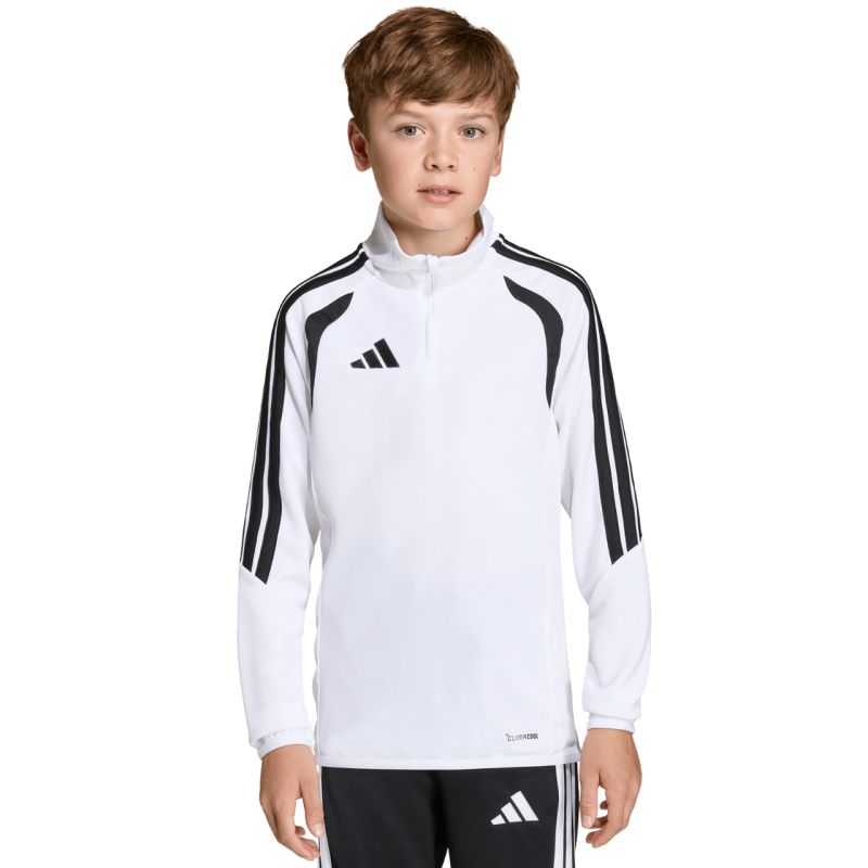 adidas Tiro 26 League Training Top Kids Sweatshirt White KC3696 104cm pulóver