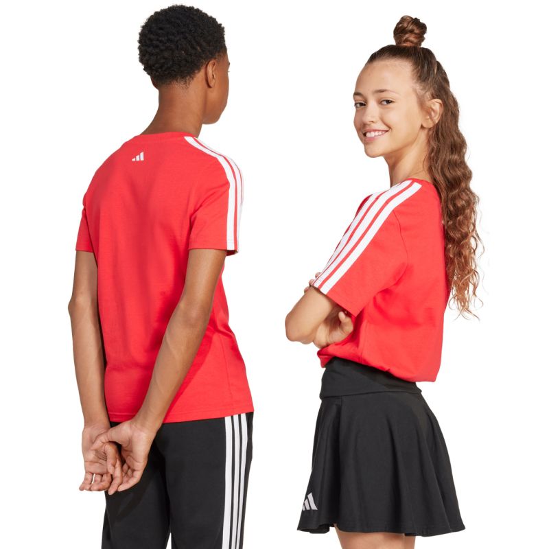 Adidas Codes Collegiate Graphic Kids' T-Shirt Red piros gyerek póló JI6673