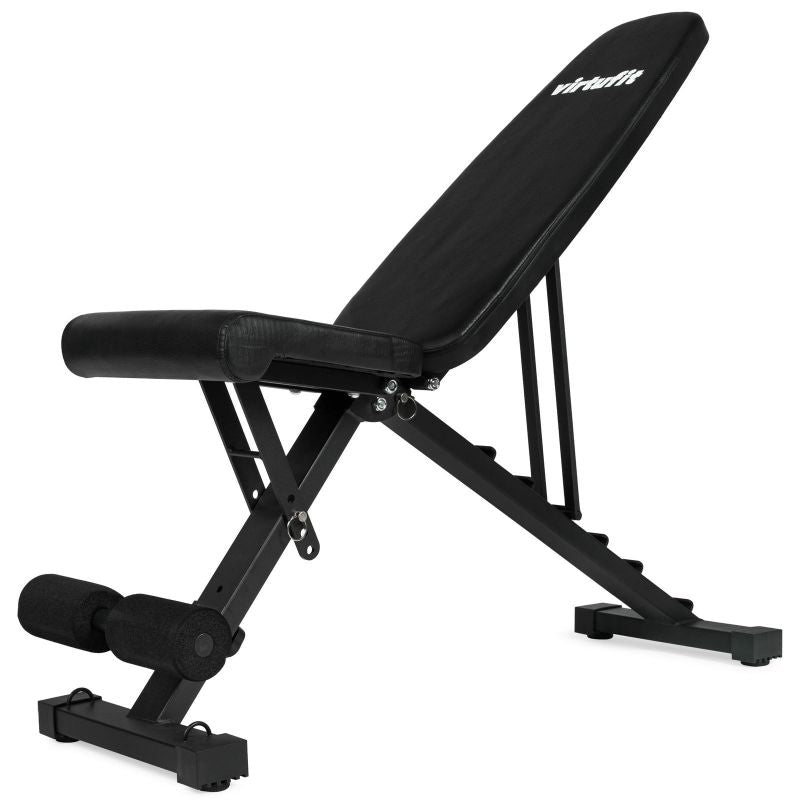 Virtufit Foldable Adjustable Fitness Bench Fb100 General