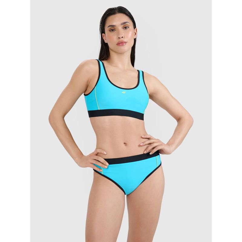 Women's bikini top 4F 4F 4FWSS25UBKTF077-33S