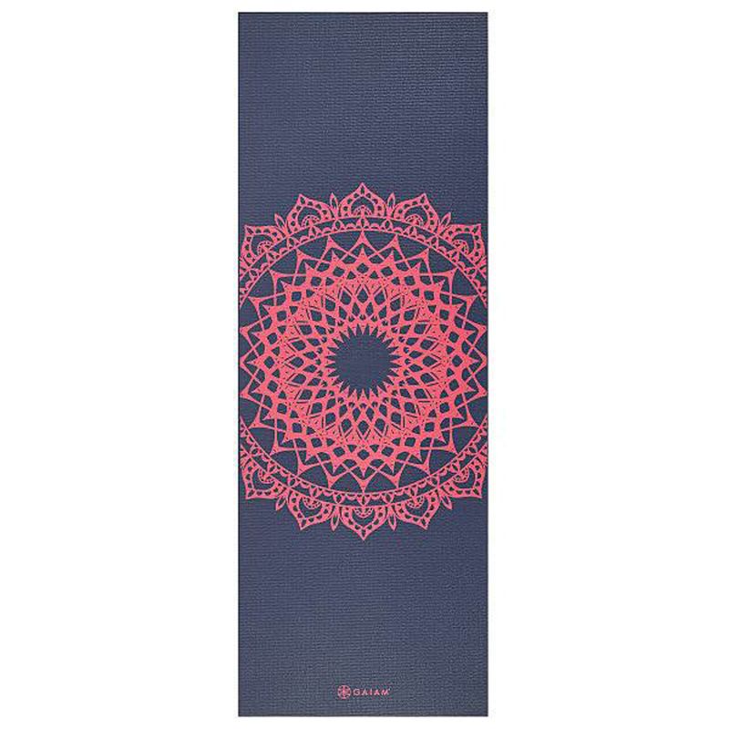 Gaiam Pink Marrakesh Yoga Mat 4 MM 62429 Edzőfelszerelés