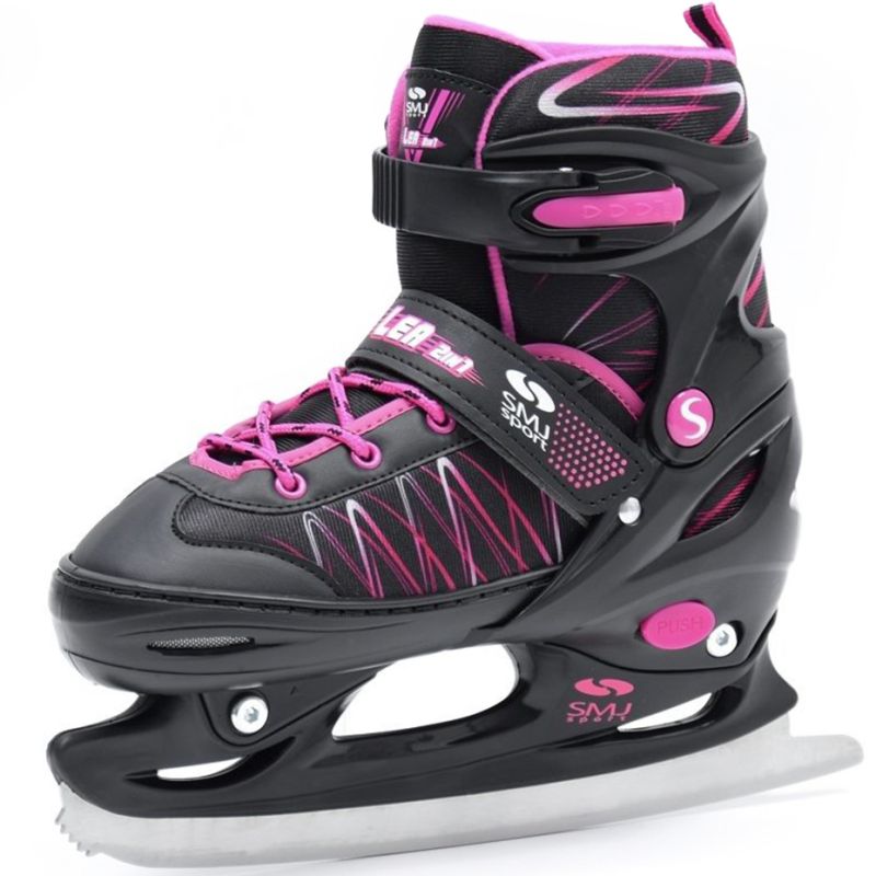 SMJ UT 103 Lea 2in1 roller skates fekete görkorcsolya