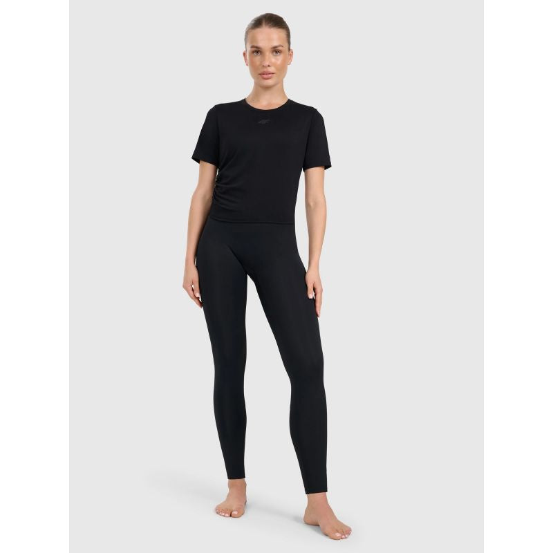 Women's quick-drying yoga and pilates top 4F 4FWAW25TFTSF1524-20S