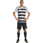 Adidas Hooped 26 Jersey Men’s T-Shirt Grey-Black fekete férfi póló KF3396