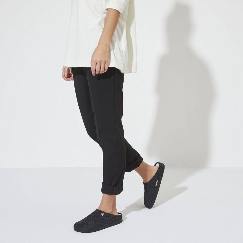 Birkenstock Zermatt Anthracite wool felt insulated slippers for women/men, regular size wide (1015090) Kiegészítő