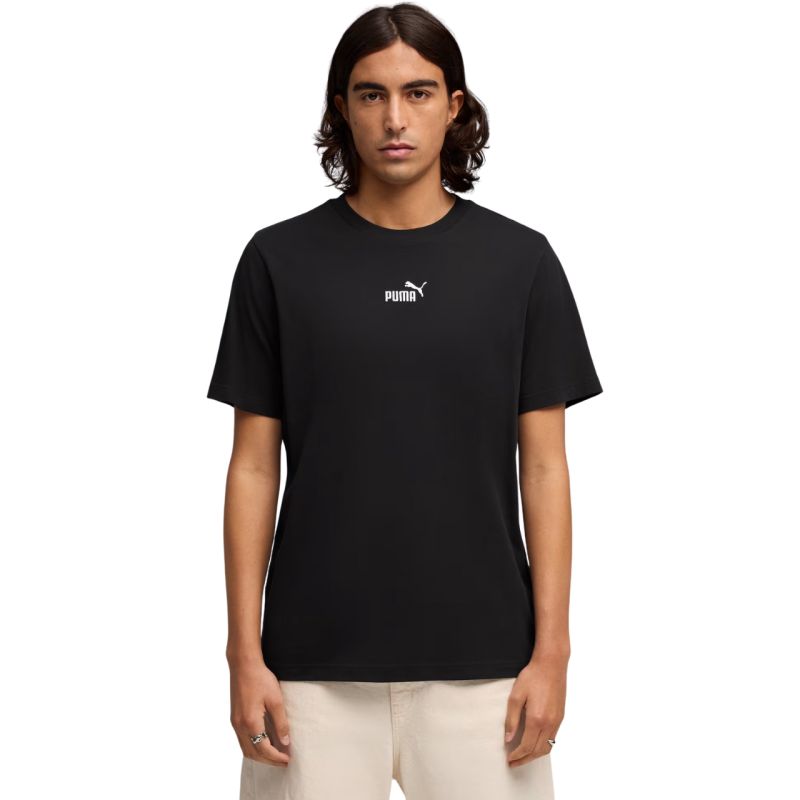 Puma Men's ESS Small No. 1 Logo Centered Tee 692912 fekete kapucnis pulóver 69291201
