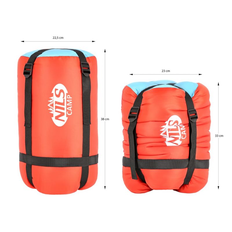 Nils Extreme NILS CAMP Sleeping Bag, Red and Blue kék táska 15-04-111