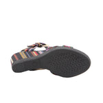 Geox W D82P6G 000AW C0042 wedge színes utcai cipő