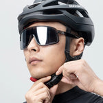 Rockbros HC-58BK-M Bike Helmet 55-58 cm - Black and Gray czarny || szary \ 55-58 cm helmets, lights