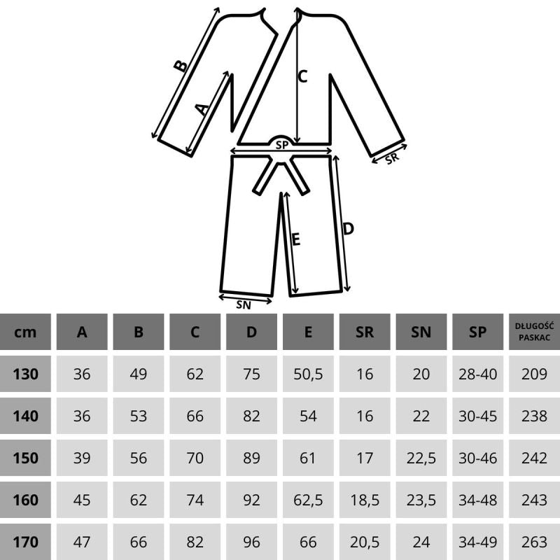 Enero Judo Aikido Kimono 150cm Blue kék kimonos