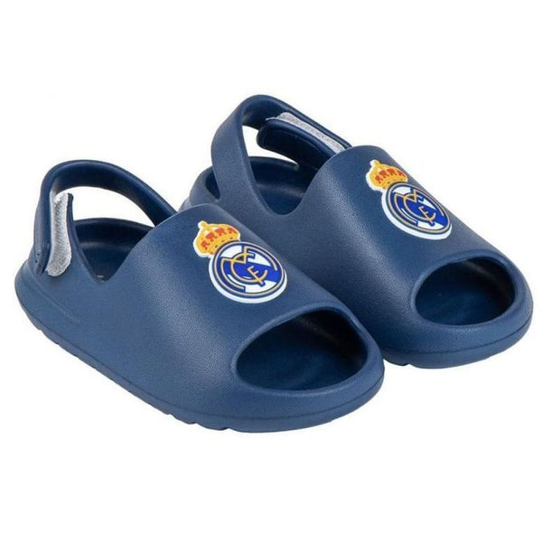 Real Madryt Madrid beach pool flip flops blue eva Jr 2300006792N sandals Cipő
