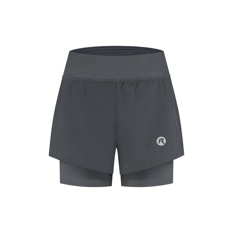 Rogelli women's 2in1 ESSENTIAL gray szürke short