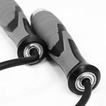 Body Sculpture Speed skipping rope with 2 x 100g weights BK szürke edzőfelszerelés BK256
