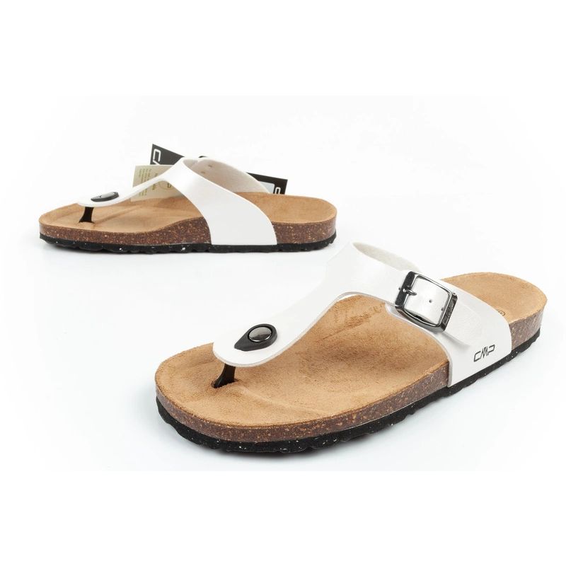 CMP Eco Mymosa W 001 Flip-Flops fehér flip-flops, slides