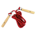 SMJ sport JR280 cotton skipping rope - 280 cm red piros edzőfelszerelés