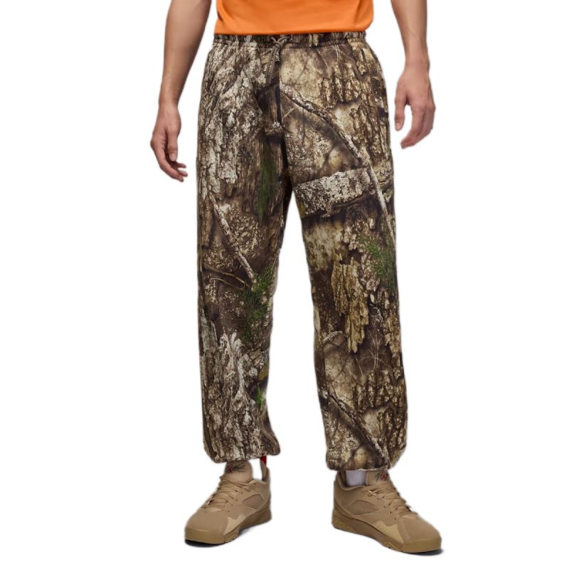 AIR Jordan Men's Brooklyn Fleece Realtree Medium - oliva nadrág