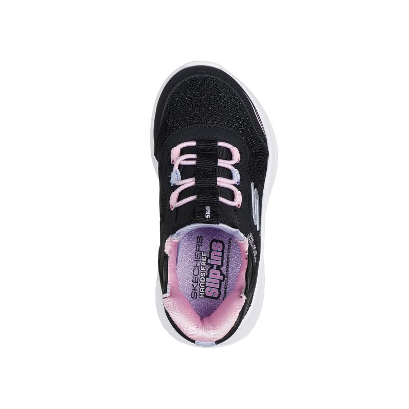 Skechers Slip-ins Bounder - Simple Cute 303585L-BLK Black fekete utcai cipő