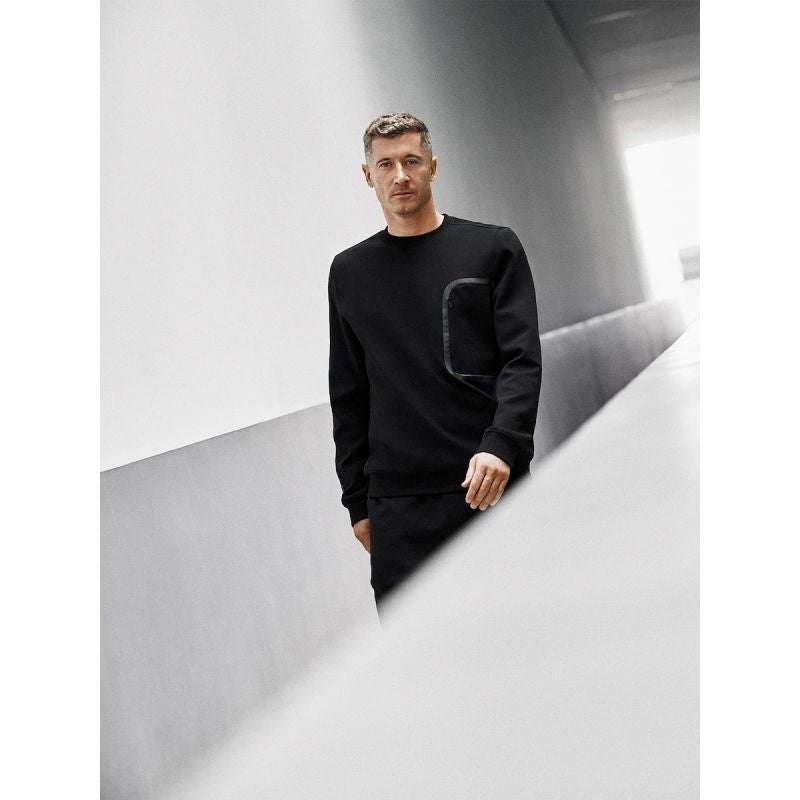4F Men's regular sweatshirt without hood x Robert Lewandowski ruházat RL9SAW25TSWSM2579-20S