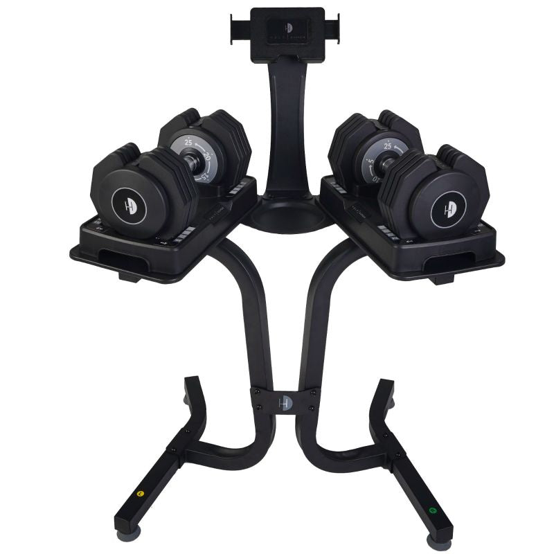 Half Human Adjustable Dumbbell Stand fekete edzőfelszerelés SFIT-P-HH30004