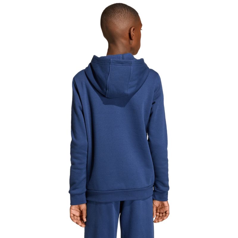 Adidas Entrada 26 Hoody Kids’ Sweatshirt Navy sötétkék gyerek kapucnis pulóver JZ6567