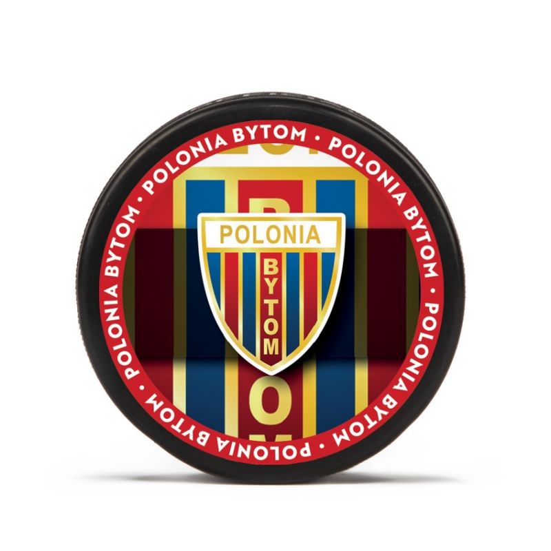 Inny Zagłębie Sosnowiec hockey puck Medallion SREBKRMEDALION Edzőfelszerelés fekete