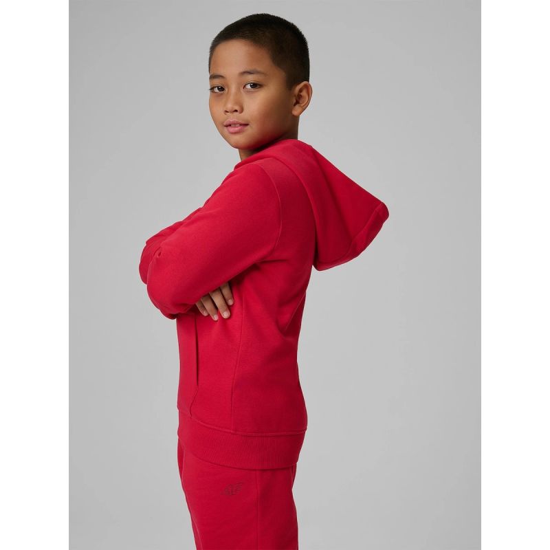 Boy's regular hooded sweatshirt 4F 4FJRSS26TSWSM2749-62S sweatshirts