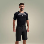 Rogelli MTB ADVNTR DST cycling bermuda black fekete short