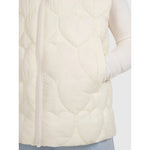 Girls' down vest with synthetic filling 4F 4FJRAW25TVJAF323-11S kabát