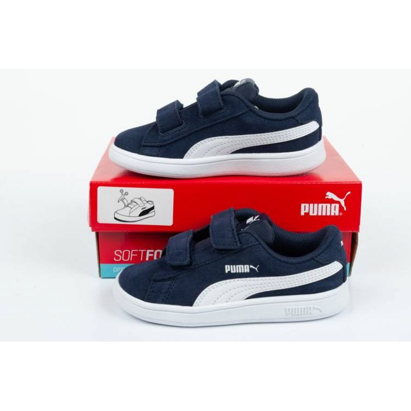 Puma Smash v2 Jr 365178 sötétkék gyerek utcai cipő 36517802