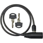 XQMAX BIKE LOCK WITH KEY 0. BLACK fekete pénztárca GSP-515399