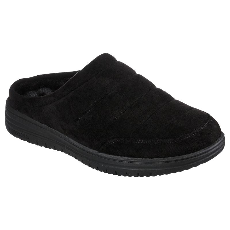 Skechers Men's MURETTE-GARVANZA 204636 BBK Slides fekete férfi papucs 204636BBK