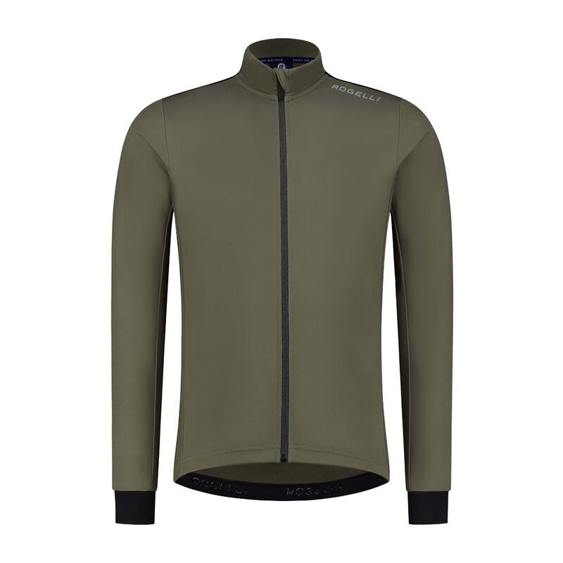 Rogelli CORE long sleeve t-shirt green zöld kerékpáros ruha SIROG352423.L